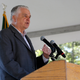 Nevada Gov. Steve Sisolak speaks at the 23rd Annual Lake Tahoe Summit, Tuesday, at South Lake Tahoe, Calif., Tuesday, Aug. 20, 2019. The summit is a gathering of federal, state and local leaders to discuss the restoration and the sustainability of Lake Tahoe.